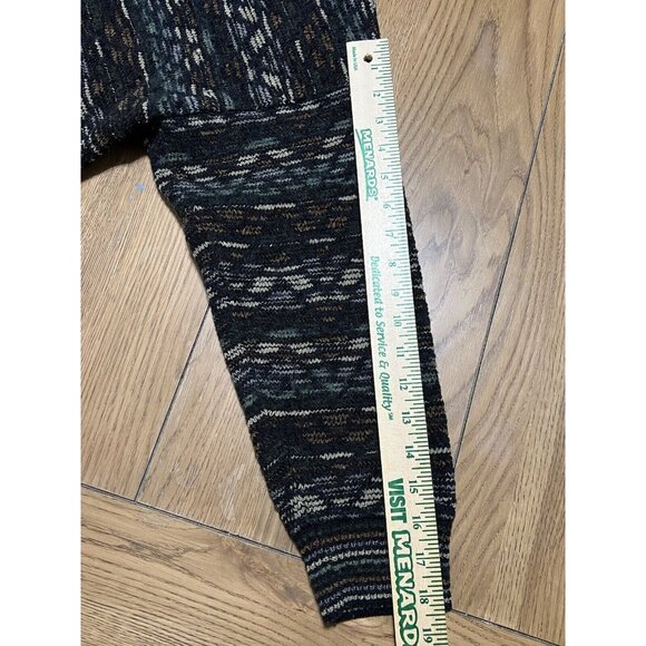 North Winds  Knitted Sweater Mens Size Large Geometric Grandpacore‎ Classic VTG - Picture 10 of 11